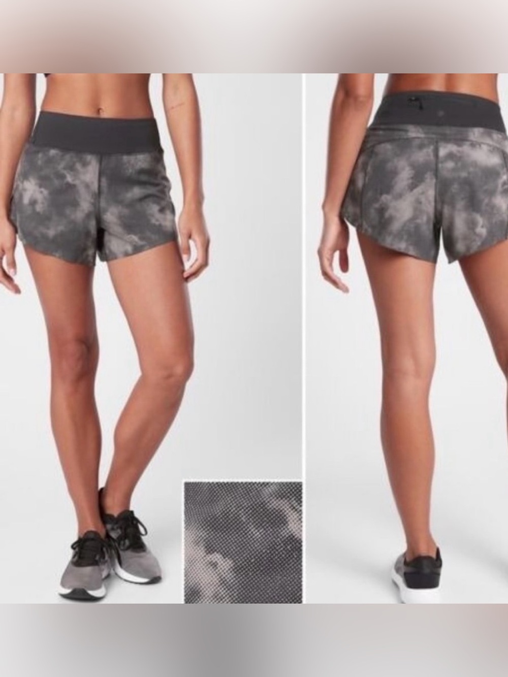 Athleta Run With It 3.5" shorts medium women's